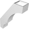 Ekena Millwork 5-in. W x 16-in. D x 22-in. H Balboa Architectural Grade PVC Knee Brace BRCP05X16X22BOA - alternate 2